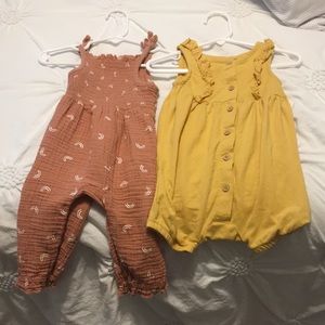 Grayson mini baby girls romper bundle